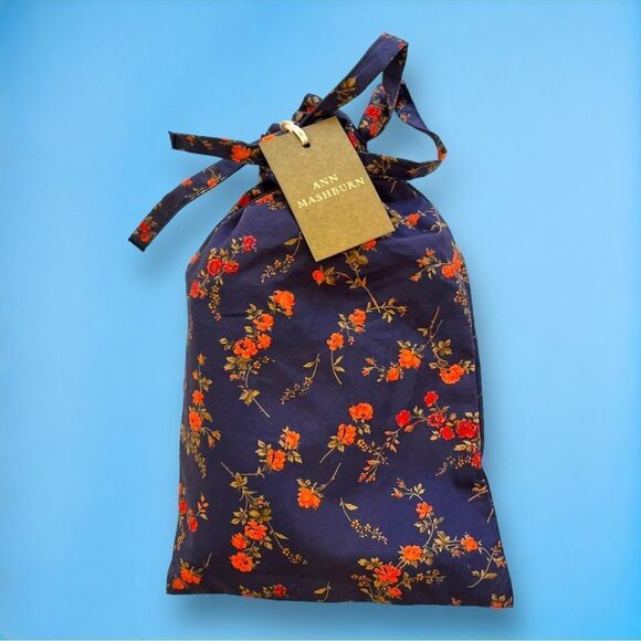 NWT | Ann Mashburn | Track Short in Blue/Red Elizabeth Liberty | Size Small - Picture 2 of 4